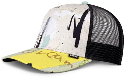 Djinns - Just Wild (Khaki/Yellow/Black) - Trucker Cap Meshcap Hat Kappe Mütze Caps