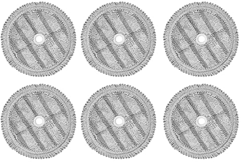 Borimend - Almohadillas de fregona de repuesto para A9 trapos de vapor de aspirador robot de limpieza de limpieza de piezas de repuesto