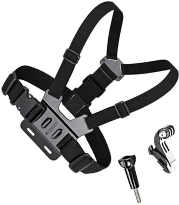 OSALADI Caméra avec Sangle De Accessoires pour Caméras De Sport pour 4/3+/3/2/1 Ceinture De Fixation