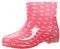 Stivali da pioggia da donna | Stivali da pioggia leggeri e resistenti stivali di gomma con tacco basso antiscivolo stivaletti corti impermeabili stivali di gomma PVC stivali corti stivali di gomma