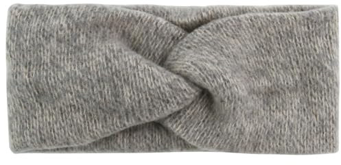 Feinstrick Stirnband mit weicher Oberfläche und Kaschmir für Damen und Mädchen - Hochwertiges Strick-Kopfband mit Fleece-Innenfutter, Ohrenschutz, warm und weich, für Winter und Frühjahr