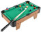 F Fityle Mini-Billard-Tischspiel, Desktop, leicht, tragbar, mit Stöcken und Bällen, Tisch-Billard, Indoor-Spiel, Spielzeug für Eltern und Kinder, 48x27x16cm