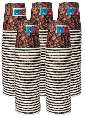 SWEEPING,500 Bicchierini Caffè monouso,bicchieri caffe in carta da 75ml