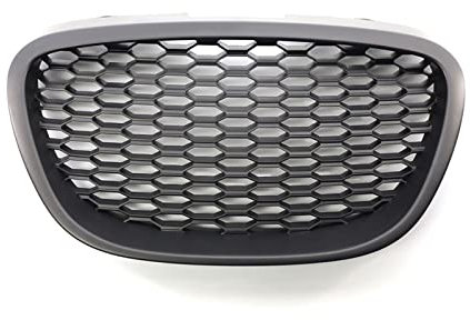 InsercióN De Rejilla Frontal Parrillas Rejilla Capó Delantero Coche para Seat para Leon MK2 1P 2006-2009 Parrillas Carreras(Dumb Black)