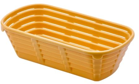 Scaritech HZ554 Banneton, Polypropylene | Commercial-grade basket provides hygienic, stick-resistant dough shaping for busy professional kitchens.