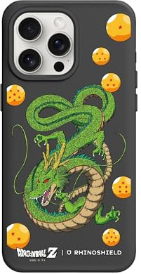 RhinoShield SolidX Hülle für MagSafe für iPhone 15 Pro Max | Z Dragon Ball Z Starker Magnet, Fallschutz nach Militärstandard, verstärkte Stoßdämpfung, verbesserter Eckenschutz, schlank