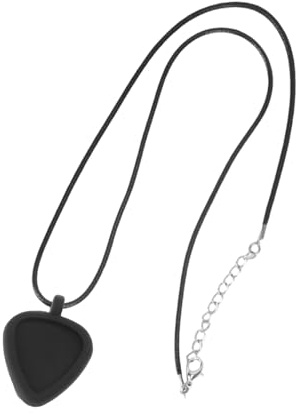 Silikon-Plektren für Musikschmuck, Halskette, Aufbewahrungslösung, modische Kette, geeignet für Bassspieler, Geschenk