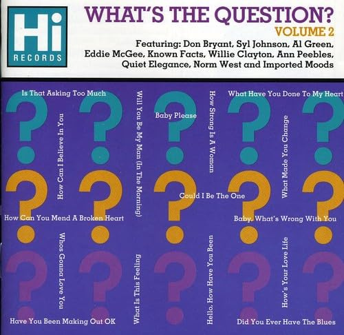 Vol. 2-What's the Question