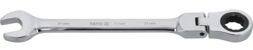 FLEX. RATCHET COMBINATION WRENCH 21MM