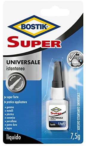 BOSTIK D2748 Adesivo Istantaneo, Trasparente, 7,5gr