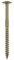TIMCO Timber Screws – Wafer Head – Exterior Green – 6.7 x 125 - Box of 50