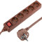 BeMatik - Multiprise 5 Prises 16A 250V Bois avec 1.5m câble