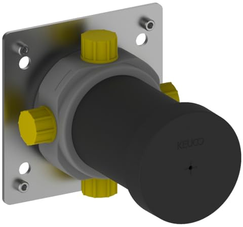 Keuco 59548000070 UP Funktionseinheit IXMO 59548, für 3-Wege Umstellventil, graugelbschwarz