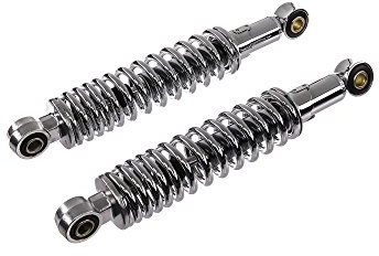 SWH Set: Federbeine, verstellbar, chrom, Länge: ca. 260mm - Simson KR51 Schwalbe, SR4 Vogelserie