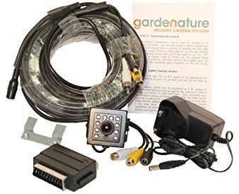 Nichoir Kit Caméra. HI res 420 TVL et câble de 30 m