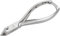 REMOS Pince à Ongles double bec - inoxydable - pour ongles de pied épais 14 cm