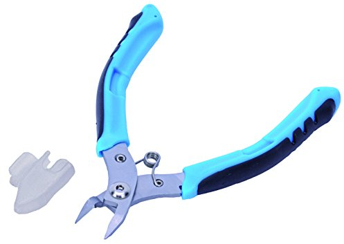 Kunzer 7ES01 Elektroniker-Seitenschneider - 10mm Schneide, kompakte Ausführung bei wenig Platz, Handhabung leichtgängig