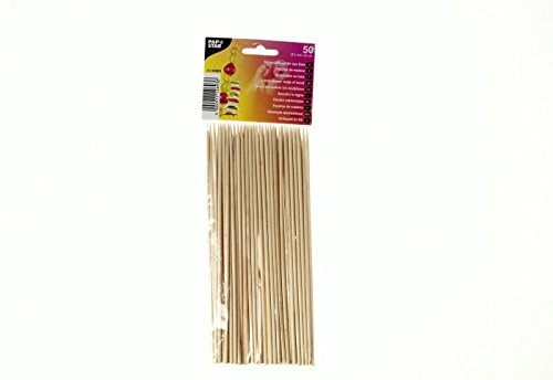 50 Schaschlikspieße Holz, 20cm