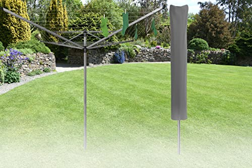 Bosmere U326 brandneue Thunder Grey Garten Rotary Line Abdeckhaube, grau