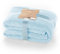DecoKing Kuscheldecke 70x150 cm hellblau Decke Microfaser Wohndecke Tagesdecke Fleece weich sanft kuschelig skandinavischer Stil hellblau Henry