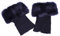 Asudaro Beinstulpen Faux Pelz Bein Wärmer Socken Stiefelstulpe Manschetten Winter Frauen Knit Stiefelsocken Topper Cuff Kniestrümpfe