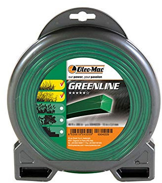 Oleo Mac Filo Quadrato per decespugliatore Greenline d3,5mmx32mt