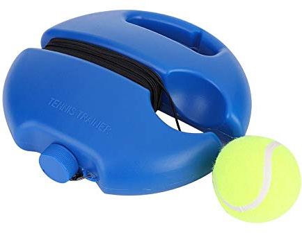 Bnineteenteam Tennisball Trainer, tragbare Tennisball Solo Trainer Trainingshilfe Rebound Ball und Schnur Übungsbälle Baseboard
