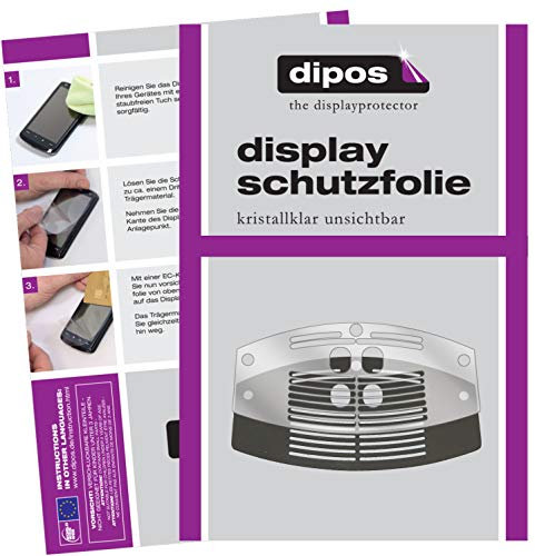 dipos I Schutzfolie kompatibel mit Melitta Caffeo Barista F840 Kaffeevollautomaten Folie klar – Perfekte Passform für Abtropfblech und Abtropfgitter Kaffeemaschine