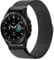 ABOVEACC Ersatzarmband Kompatibel mit Samsung Galaxy Watch 7/FE/6/5/4 Armband 40mm 44mm, Magnetisch Einstellbar Edelstahl Metall Armbänder für Damen Herren, Schwarz