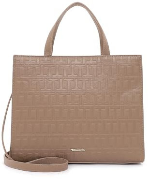 Tamaris Shopper Julia 31974 Damen Handtaschen Ornament taupe 900