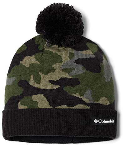 Columbia Polar Powder Ii Beanie, Stone Green Mod Camo, Schwarz, Einheitsgröße