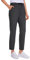 CRZ YOGA Damen Sweathose Taschen Sporthose Leichte Atmungsaktive Jogginghose Lang Hose mit Tunnelzug - 70cm Tinte grau 36