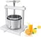 ACXIN 5L Obstpresse Edelstahl Weinpresse Saftpresse Manuell Fruchtpresse Apfelpresse Beerenpresse für Obstladen, Restaurants, Familienfeste, Selbstbrauen (5L)