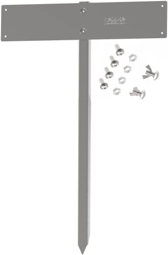 Parkplatz Schild mit Wunschtext bis 17 ZEICHEN aus Aluminium geprägt mit Reflektorfolie in Normgröße 52 x 11 cm (Einschlagpfosten, mit Anschraubplatte)