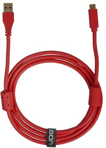 UDG Ultimate Audio Cable USB 3.0 C-A Rojo Recto 1,5 m