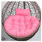 Yahbrra Kissen für Hängesessel Outdoor, Hängekorb Kissen, Ersatzpolster für Hängesessel, Sitzkissen Polster für Hängesessel (Color : Pink, Size : 105size (Diameter: 90cm))
