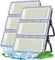 TASINUO Focos LED Exterior 300W 2 Piezas, 30000LM Luces LED Exterior, 7000K Blanco Frío Potente Proyector LED, IP67 Impermeable Luz Exterior, Lampara LED para Jardin Garaje Fábrica Almacén Gimnasios