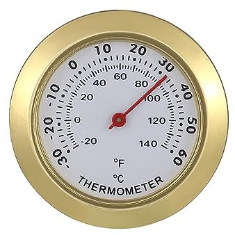 Thermometer und Hygrometer Innen Edelstahl Thermo-Hygrometer Thermometer Hygrometer Saunaraum