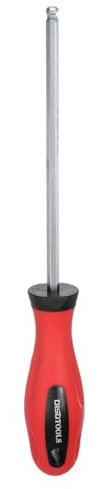 sourcing map Ball Head Hex Screwdriver 6mm x 150mm Magnetic Ball End Hexagonal Precision Screw Driver Hex Design Wrench
