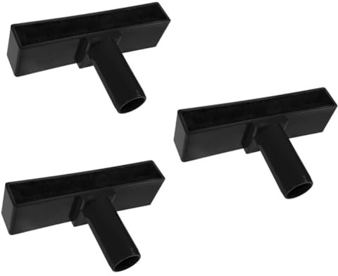 Amosfun 3St Deckenventilatorreiniger reinigungsbürste werzeug putzgeräte power vac staubtücher staubfänger Hängender Lüfterreiniger Vakuumzubehör für Ventilatoren Plastik Black