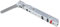 sparefixd Suitable for Beko Oven Door Hinge Left or Right Built in Cooker OSF22