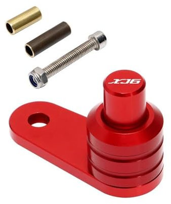 Bremshebel Parksperre Für YAM&AHA XJ6 XJ6F XJ6N Diversion 2009-2023 Motorrad Parkplatz Bremse Schalter Taste Lock Hebel Zubehör(Red)