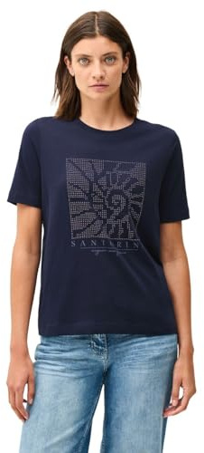 Damen Shirt mit Schmucksteinen