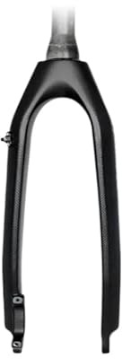 Generisch 26/27,5/29 Zoll Carbon Faser Fahrrad Gabel Gerade/Tapared Rohr 9 * 100mm Mountainbike Starre(27.5er-Straigh)