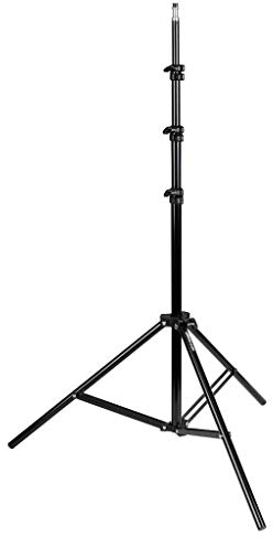Dörr 372415 Leuchtenstativ LS-2000 mit Spigot 1/4 Zoll Außengewinde schwarz