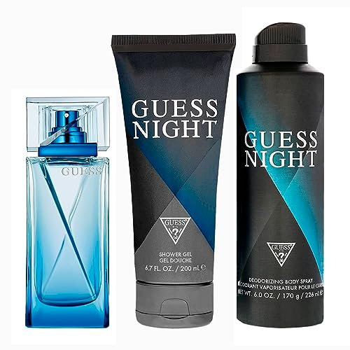 Guess Guess Night for Men 3 Pc Gift Set
