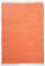 Theko Happy Cotton Teppich, 100% Baumwolle, Terrakotta, 60 cm x 120 cm