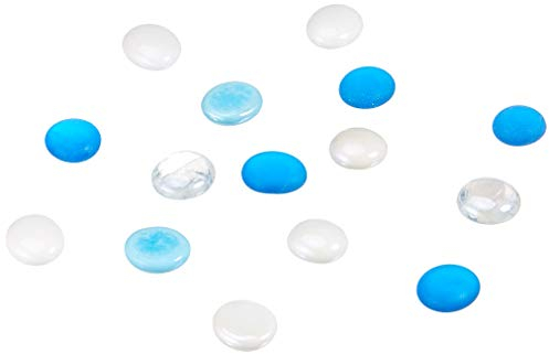 GLOREX 6 8601 312 Glasnuggets 200 g, 20 mm, Glas, Mehrfarbig, 12 x 6 x 4.5 cm