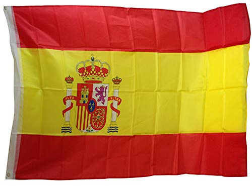 PARTY DISCOUNT Fahne Spanien, 90x150cm