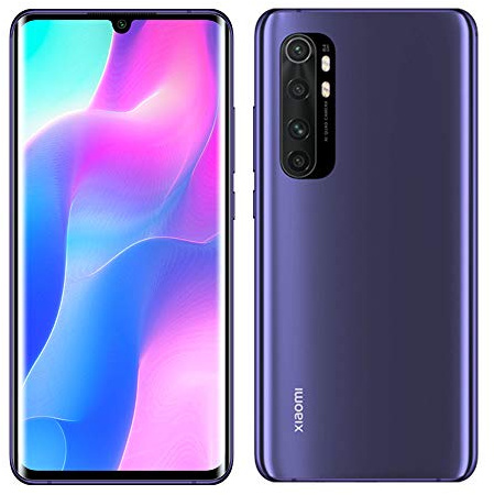 Xiaomi Mi Note 10 lite Nebula Purple 64GB ohne Simlock, ohne Branding